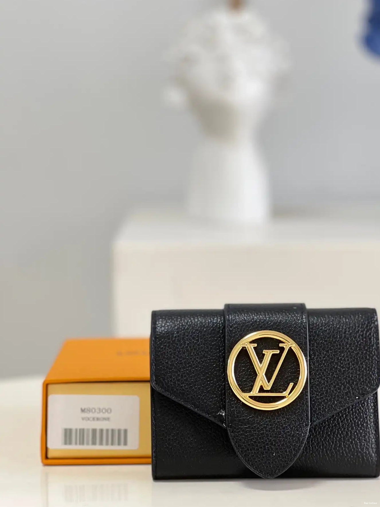 Repladies VUITTON LOUIS PONT WALLET COMPACT 9 0622